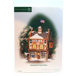Dept 56 New England Village - Knickerbocker Flag Company